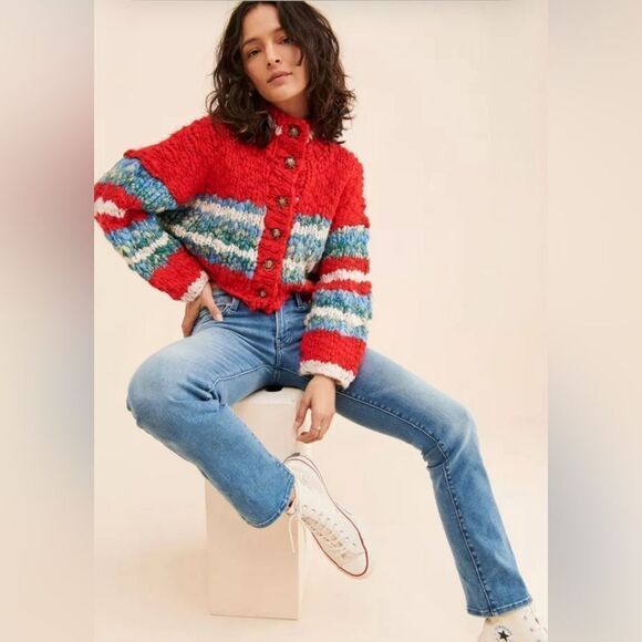 NWT BDG Kinley Chunky knit cropped cardigan
Retail $ 148 Size: XS - Picture 1 of 12